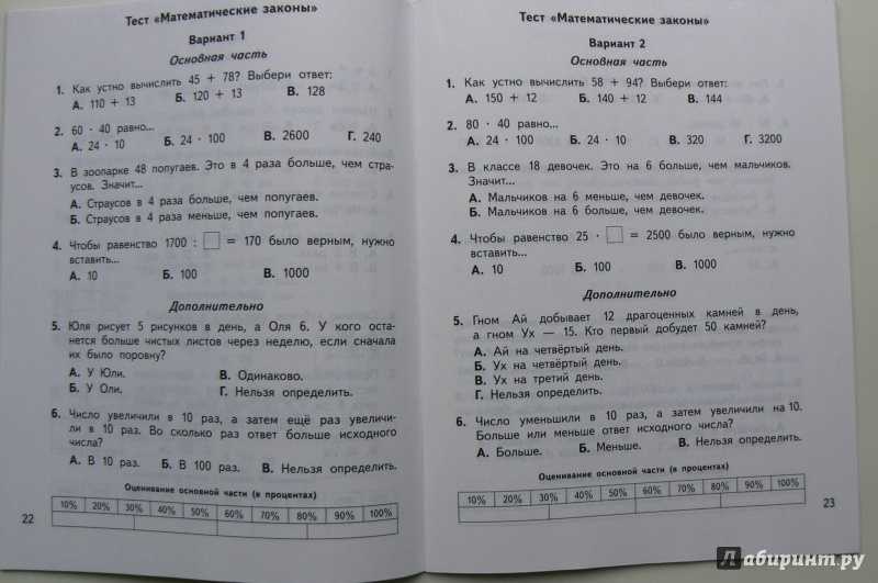 Аттестация по литературному чтению. 2 класс, первое полугодие
