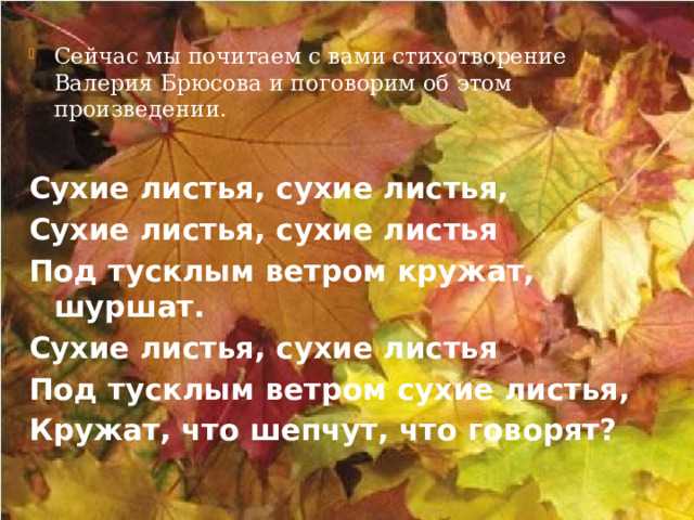 Презентация чтение осенние листья 2 класс – презентация литературное чтение «осенние листья» 2 класс — море позитива