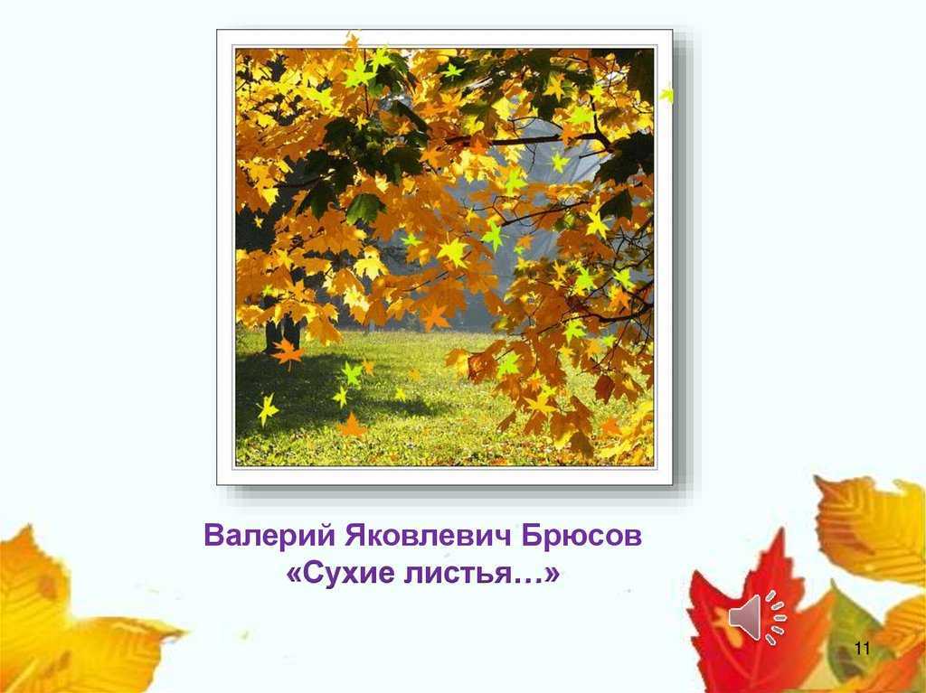 И токмакова опустел скворечник 2 класс. конспект урока + презентация по литературному чтению на тему "осенние листья. стихи а. толстого, с. есенина, в. брюсова, и. токмаковой." (2 класс)