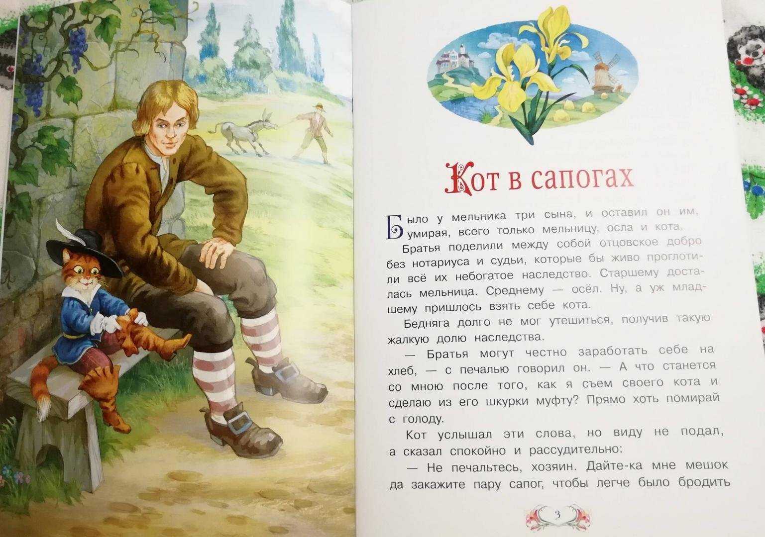 Урок литературного чтения, 2 класс. перро «кот в сапогах»