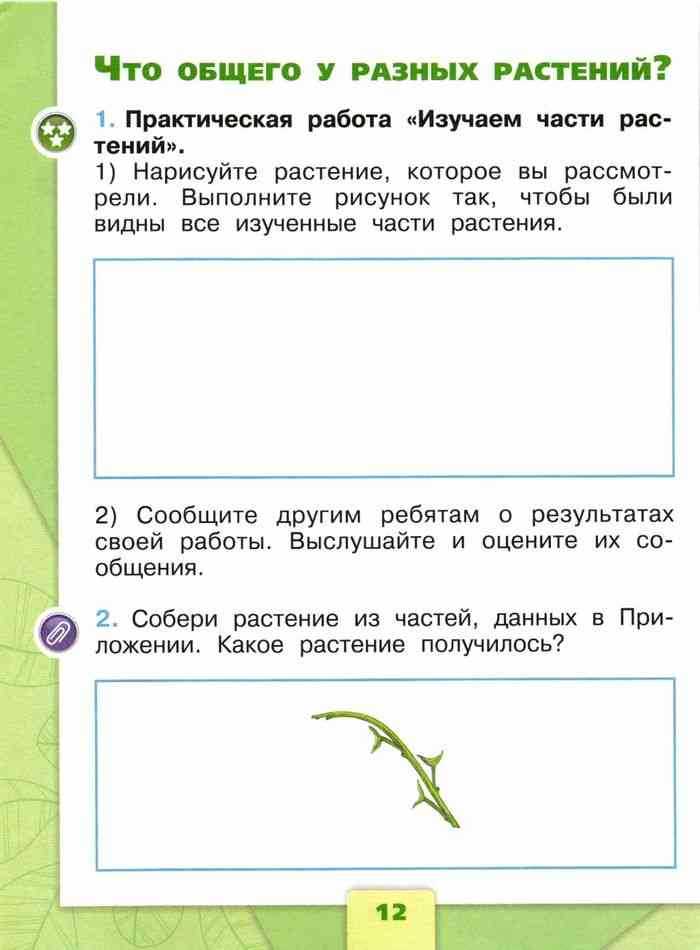 Гдз рф - готовые ответы по окружающему миру для 1 класса  плешаков а.а. школа россии  просвещение
