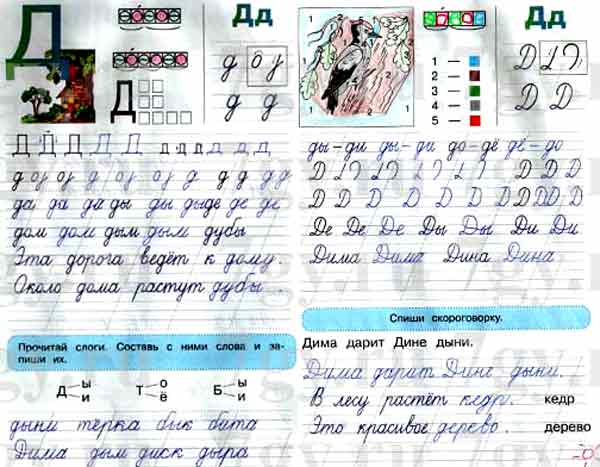 ГДЗ Литературное чтение 1 класс часть 2 Климанова Плохо стр63 Номер 7 Найди фрагмент текста, который изображён на иллюстрации Расскажи его, используй план на странице 20