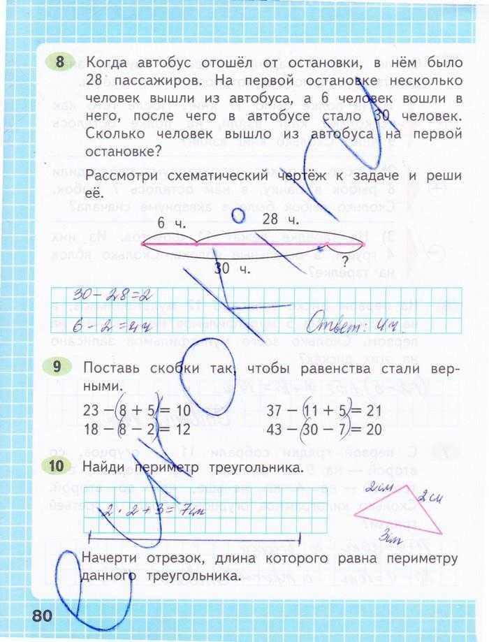 Гдз решебник по математике 2 класс моро школа россии