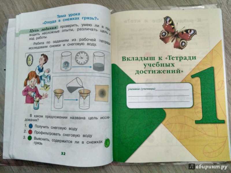 Откуда в снежках грязь: ответы на вопросы из рабочей тетради 1 класса по окружающему миру (стр. 32)